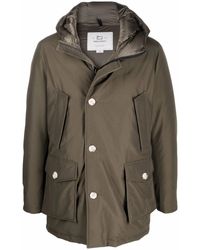 Woolrich - Deep Cotton-Blend Padded Parka - Lyst