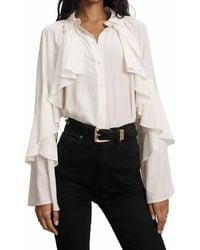 Veronica Beard - Demaris Long Sleeve Blouse - Lyst