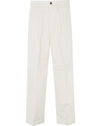 Department 5 - Whisky Wide-Leg Cotton Seam Pocket Wide-Leg Pants - Lyst