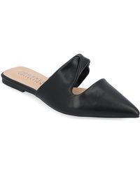 Journee Collection - Enniss Mule Flats - Lyst