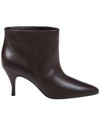 Herbert Levine - Silhouette Ankle 80Mm Boots - Lyst