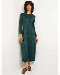 Misook - Fit-and-flare Jacquard Knit Maxi Dress - Lyst