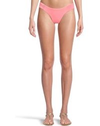 Becca - Color Code Adela Bottom Shirred Tab Swimwear Beachy Buu130 - Lyst