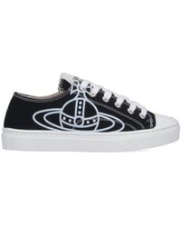 Vivienne Westwood Low-Top Sneakers With Distinctive Graphic