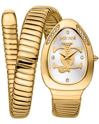 Just Cavalli - Snake Dial Watch - Lyst