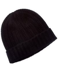 Sofiacashmere - Chunky Textured Shaker Cashmere Hat - Lyst