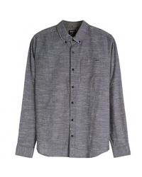 Hurley - One And Only Stretch Long Sleeve Shirt - Lyst
