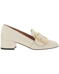 Bally - Janelle Buckle Detailed Leather Pumps - Lyst