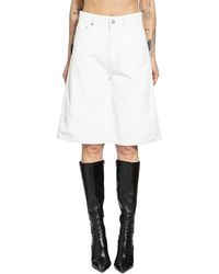 Coperni - Knee-Length Shorts With Relaxed Fit - Lyst