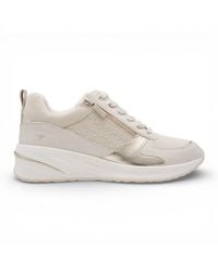 Tamaris - Platform Trainers Sneaker Zip Lace-Up Running Shoes - Lyst
