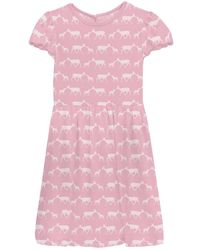 KICKEE - Baby Girl's Flutter Sleeve Twirl Dress - Lyst