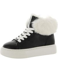 Nine West - Keep Up Faux Leather Lifestyle Casual And Fashion Sneakers - Lyst