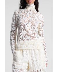 A.L.C. - Indy Lace Top - Lyst