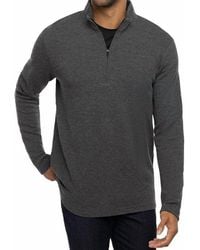 Travis Mathew - Cloud Waffle Quarter Zip Golf Pullover - Lyst