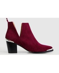 Belle & Bloom - Austin Suede Ankle Boot - Lyst