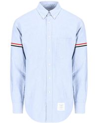 Thom Browne - Tricolor Detail Shirt - Lyst