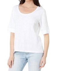 Lilla P - Elbow Sleeve Ballet Top - Lyst