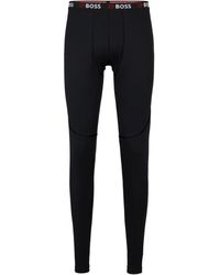 BOSS - X Perfect Moment Thermal Ski leggings With Branded Waistband - Lyst