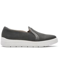 Rockport - Tf Navya Double Gore Faux Suede Laceless Oxfords - Lyst