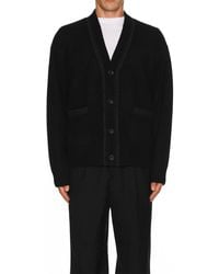 Rag & Bone - Clarkson Suede Cardigan - Lyst