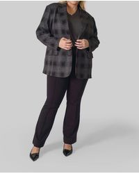 Capsule 121 - Buffalo Plaid Long Sleeve Jacket - Lyst