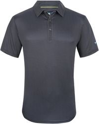 Tom Baine - Performance Geometric Print Four-Way Stretch Golf Polo - Lyst