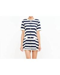 SOFIA The Label - Classic Striped Mini Dress - Lyst