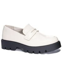 Chinese Laundry - Playback Loafers Cream Patent Platform Shoes Khd648 - Lyst