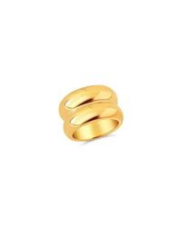 Ellie Vail - Rhett Double Layer Ring - Lyst