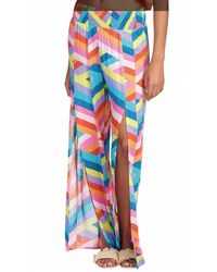 Elan - Pant With Front Slit - Lyst