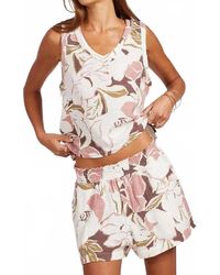 Bobi - Faux Fly Smocked Shorts - Lyst