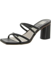 Dolce Vita - Patsy Leather Slip On Mule Sandals - Lyst
