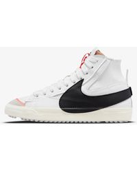 Nike - Blazer Mid '77 Jumbo Dd3111-100 Sneaker 12 Leather Shoes Rhs2926 - Lyst