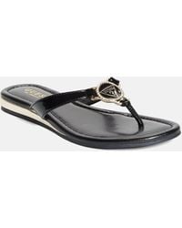 Guess Factory - Justy Bling Flip-flop Sandals - Lyst