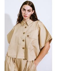 TRUEDAMES - It's Perfect Timing Woven Top - Lyst