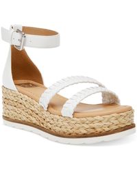 DV by Dolce Vita - Bannon Wedge Ankle Strap Espadrille Heels - Lyst
