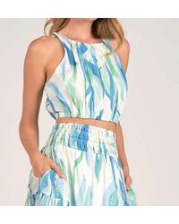 Elan - Halter Crop Top - Lyst