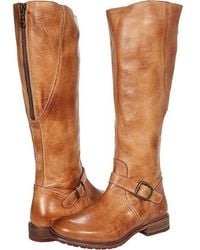 Bed Stu - Bed Stu Glaye F315401 Leather Mid Calf Riding Boots Rhs2385 - Lyst
