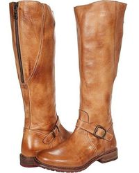 Bed Stu - Bed Stu Glaye F315401 Leather Mid Calf Riding Boots Rhs2385 - Lyst