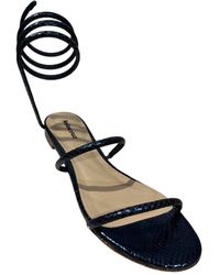 Lola Cruz - Greta Flat Sandals - Lyst