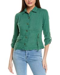 XCVI - Waldron Linen Jacket - Lyst