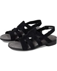 Munro - Corine M491386 Sandals Suede Round Toe Slingback Ham578 - Lyst