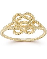 Ember Fine Jewelry - 14K Twisted Love Knot Ring - Lyst