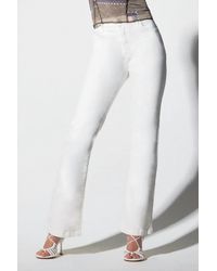 oolala - Five Pocket Flare Jeans - Lyst