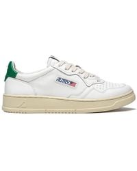 Autry - Medalist Leather Low-Top Sneakers, Brand Size 42 Us - Lyst