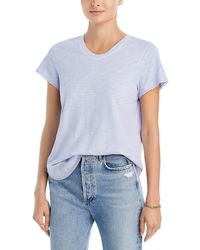 Wilt - Heathered Lace-trim Pullover Top - Lyst