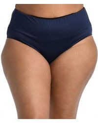 24th & Ocean - Solid Mid Waist Pant - Lyst
