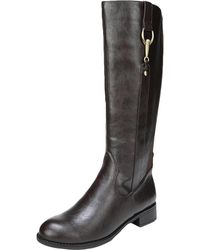 LifeStride - Sikora Faux Leather Knee-high Riding Boots - Lyst