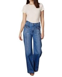 Edwin - Manhattan Wide Leg Jean - Lyst