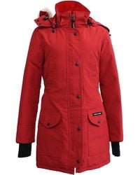 Canada Goose - Trillium Parka Jacket Inn Burgundy Polyester - Lyst